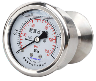 YMC卡箍型卫生型隔膜压力表