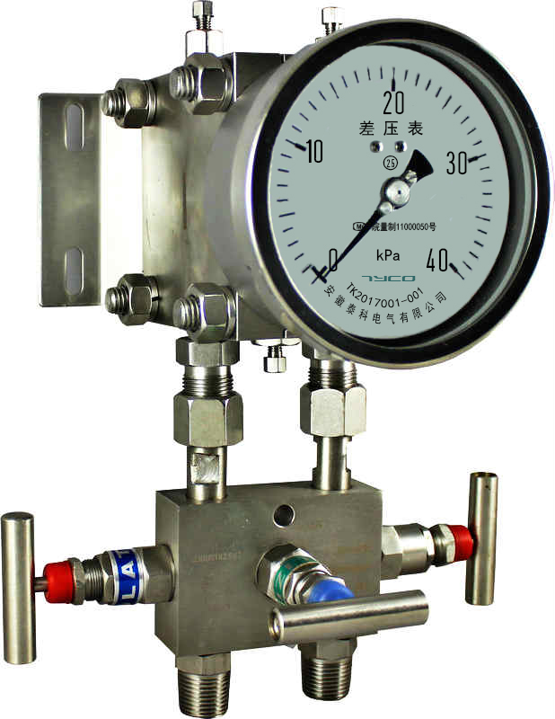 YCA-100双膜片式高静压差压表