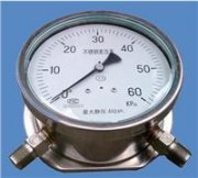 
CYW-150B、CYW-152B、CYW-153B不锈钢差压表
